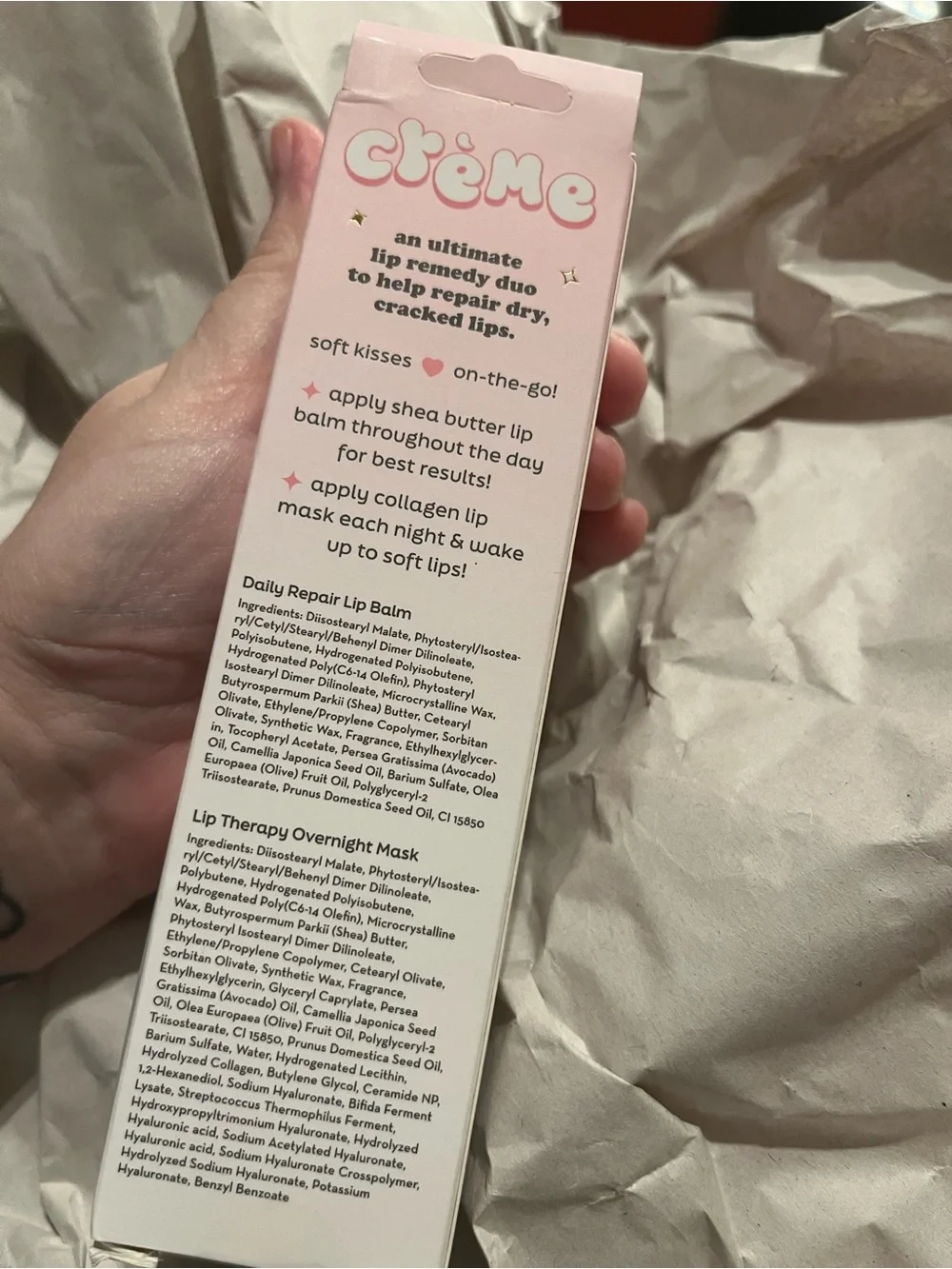 The Crème Shop Moisturizing Remedy Daily Repair Lip Balm - Strawberry Crème